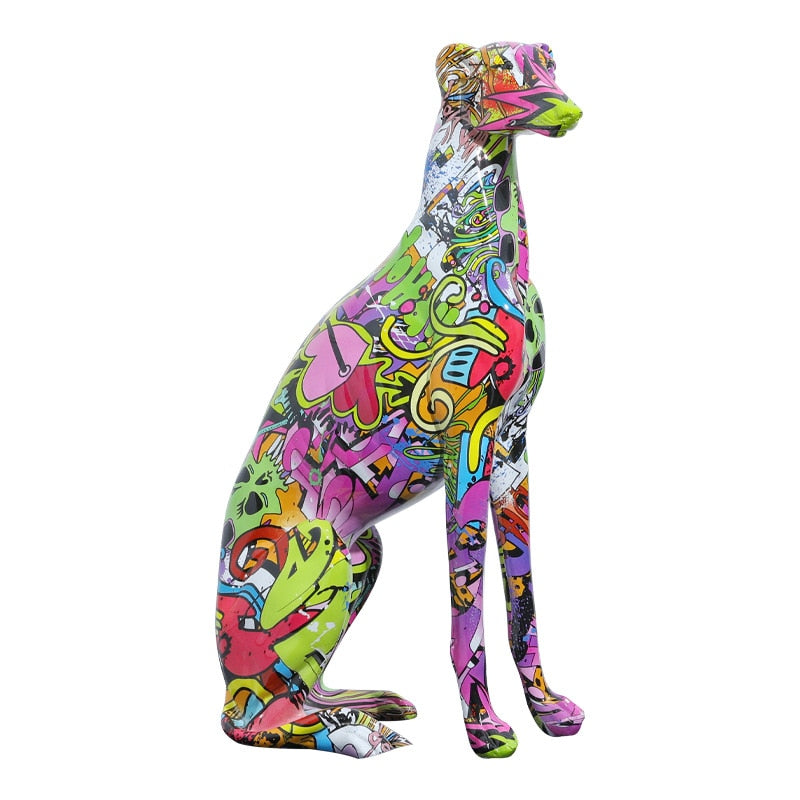 CORX Designs - Graffiti Greyhound Resin Statue - Review