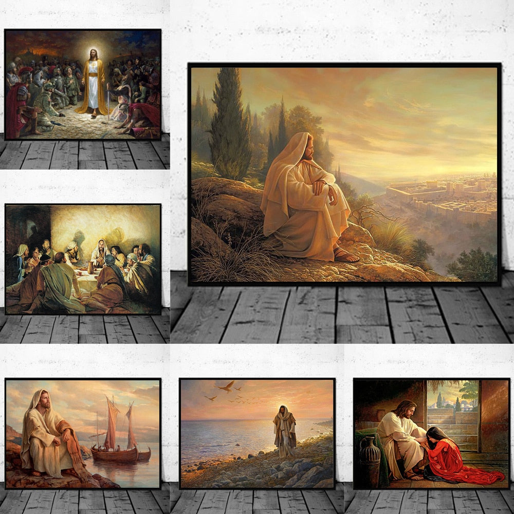 CORX Designs - Jesus Painting Canvas Art - Review