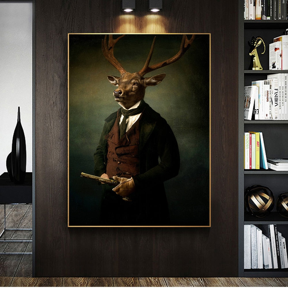 CORX Designs - General Cats Couple Classical Canvas Art - Review