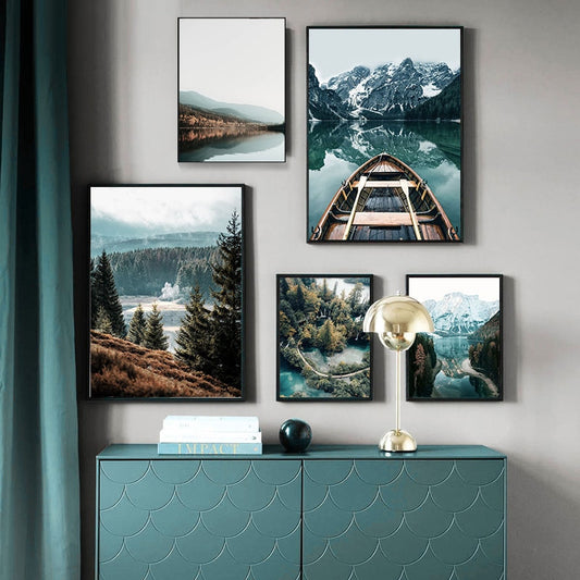 CORX Designs - Scandinavian Nature Landscape Canvas Art - Review