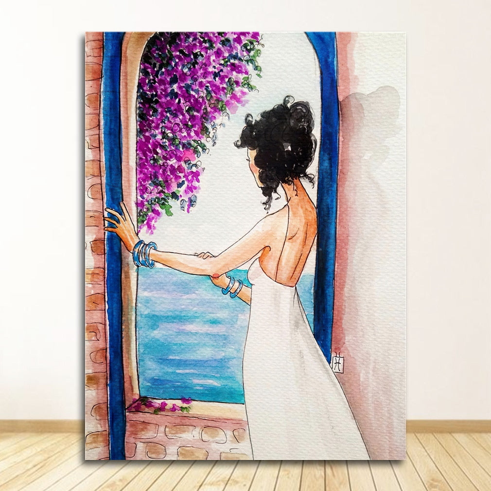 CORX Designs - Big Hair Girl Canvas Art - Review