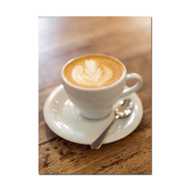 CORX Designs - Chocolate Coated Doughnut Coffee Fruit Yoghurt Canvas Art - Review