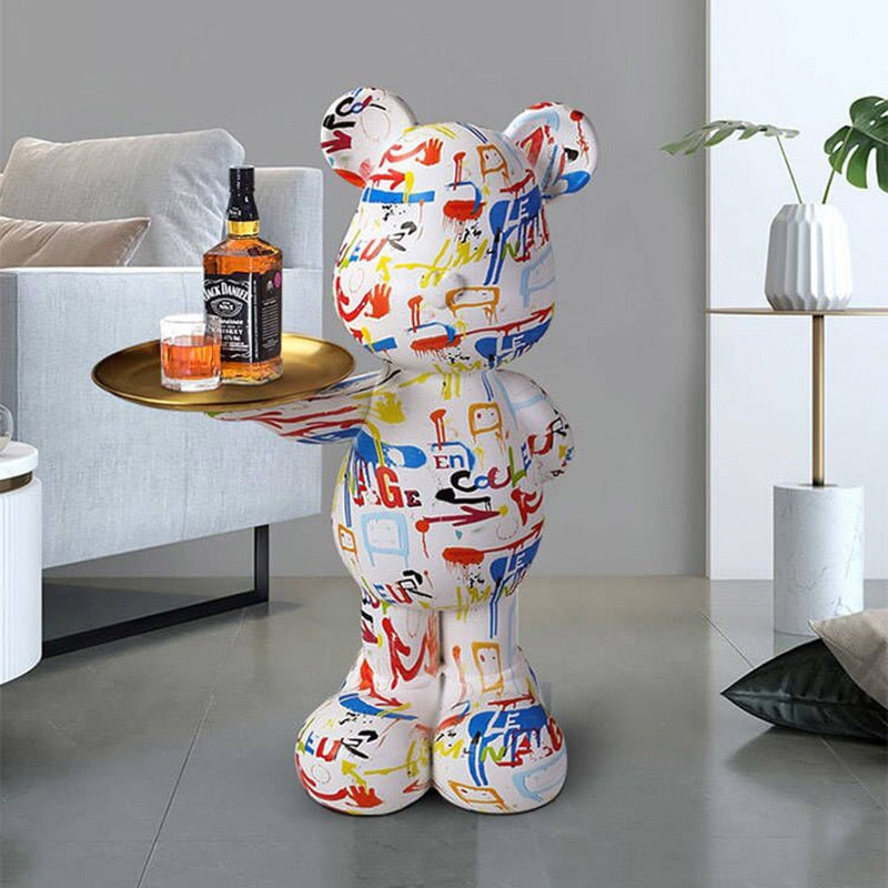 CORX Designs - Graffiti Bear Tray Large Statue - Review