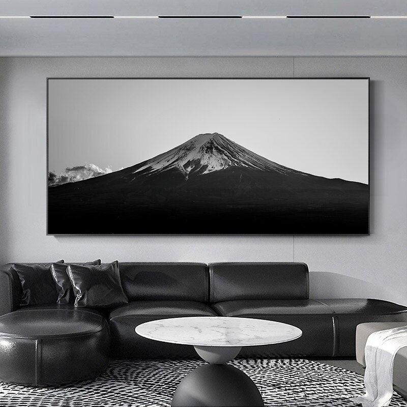 CORX Designs - Black And White Mountain Canvas Art - Review