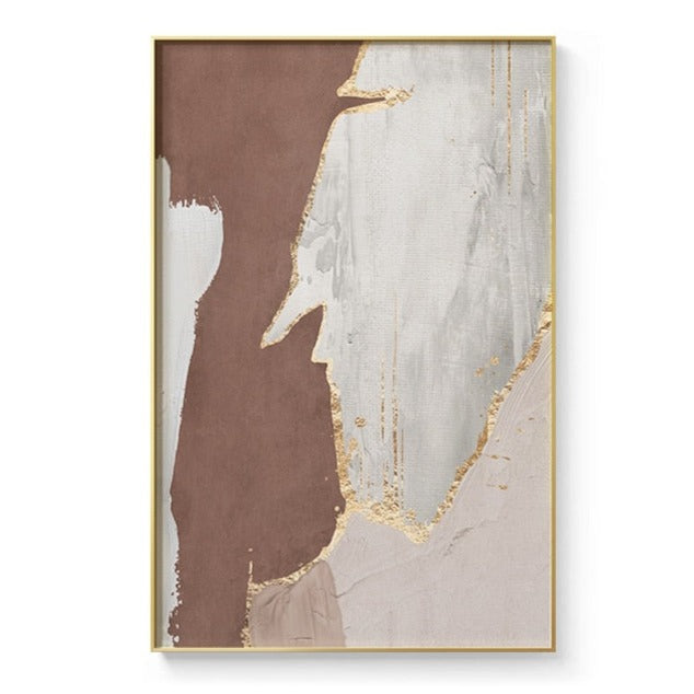 CORX Designs - Green White Gold Marble Canvas Art - Review