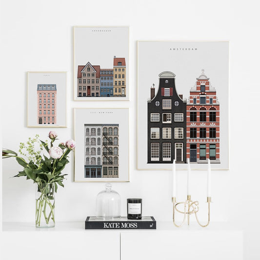 CORX Designs - Cities Architectural Style Canvas Art - Review