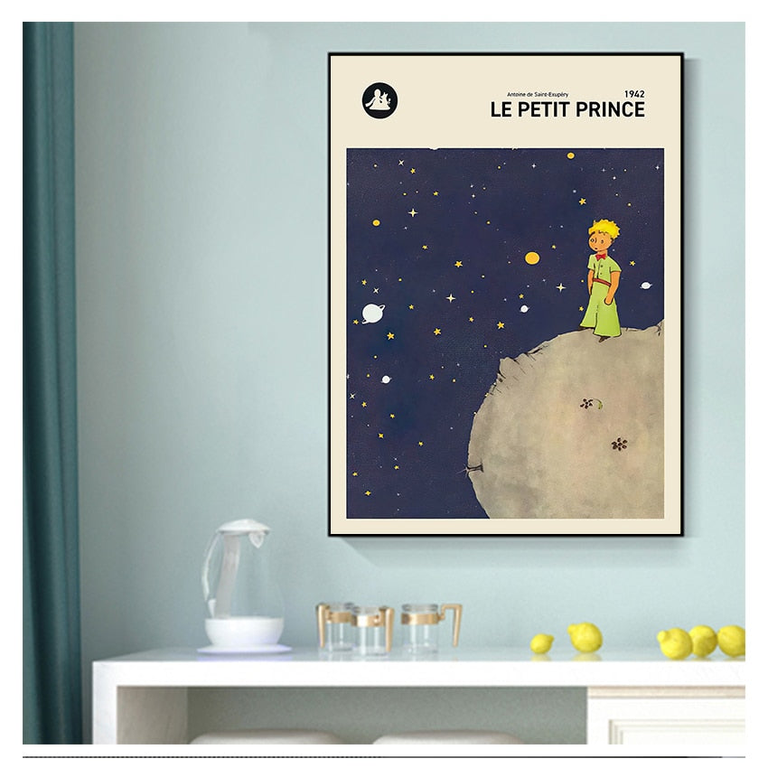 CORX Designs - Le Petit Prince / The Little Prince Book Cover Canvas Art - Review