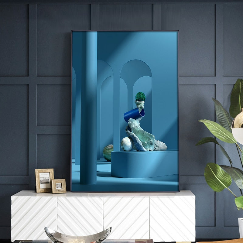 CORX Designs - Solid Color Statue Canvas Art - Review