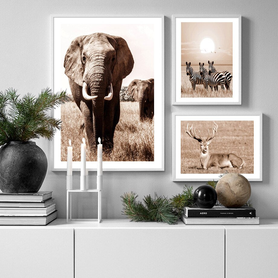 CORX Designs - African Savanna Animals Canvas Art - Review