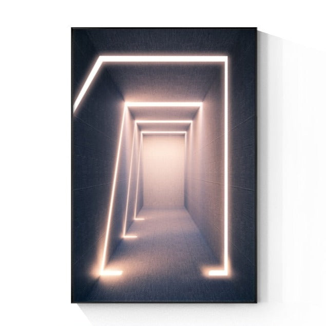 CORX Designs - Wall Lighting Visual Building Canvas Art - Review