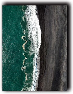CORX Designs - Beach Overlooking Blue Ocean Canvas Art - Review