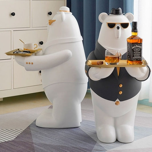 CORX Designs - Polar Bear in Suit Tray Large Statue - Review