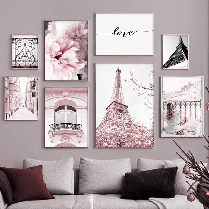 CORX Designs - Pink Peony Paris Canvas Art - Review