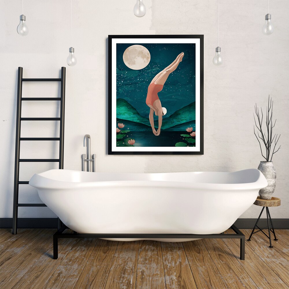 CORX Designs - Woman Diving Canvas Art - Review