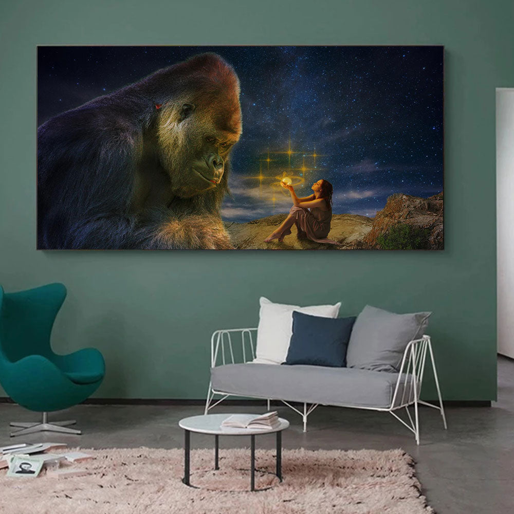 CORX Designs - King Kong and The Beauty Canvas Art - Review