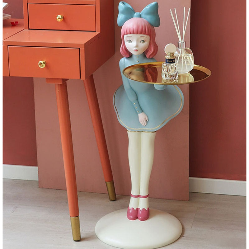 CORX Designs - Bowing Girl Big Statue With Tray - Review