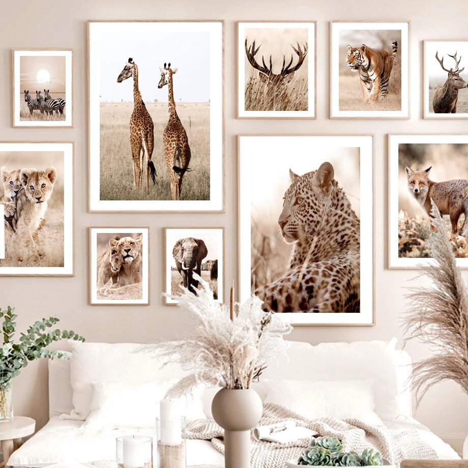 CORX Designs - African Savanna Animals Canvas Art - Review