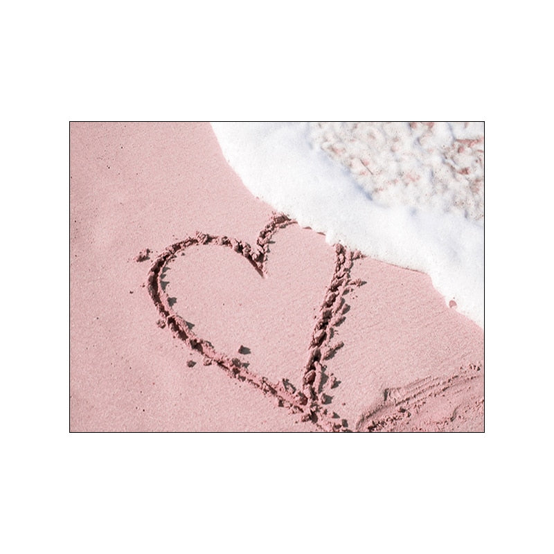 CORX Designs - Tropical Pink Beach Canvas Art - Review