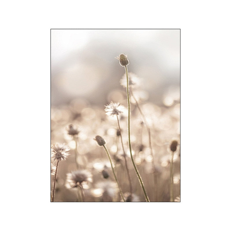 CORX Designs - Brown Landscape Dandelion Elk Canvas Art - Review
