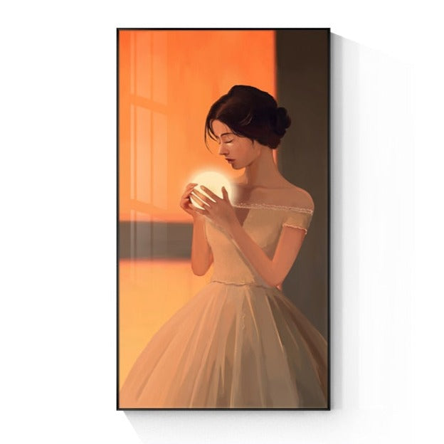 CORX Designs - Woman With Butterfly Canvas Art - Review