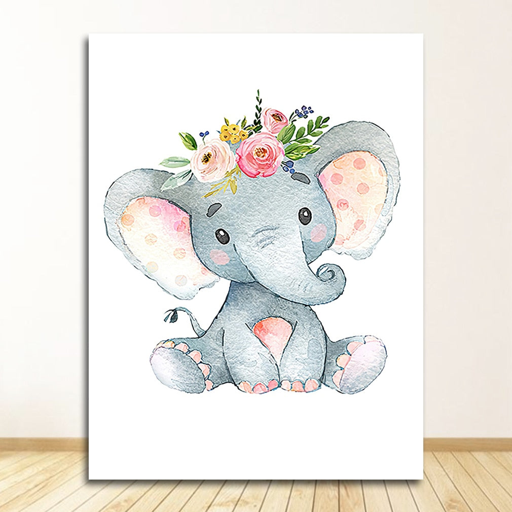 CORX Designs - Baby Girl Room Decor Nursery Canvas Art - Review