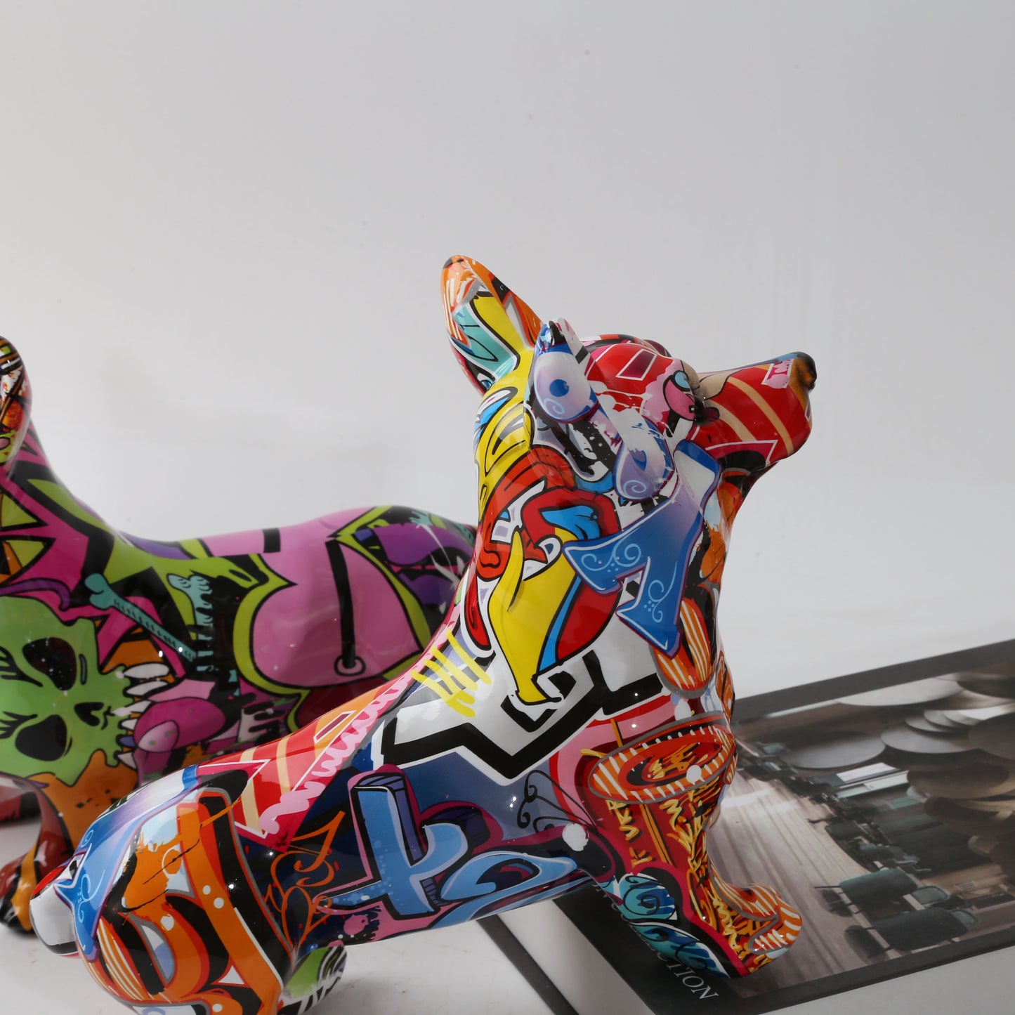 CORX Designs - Graffiti Corgi Resin Statue - Review