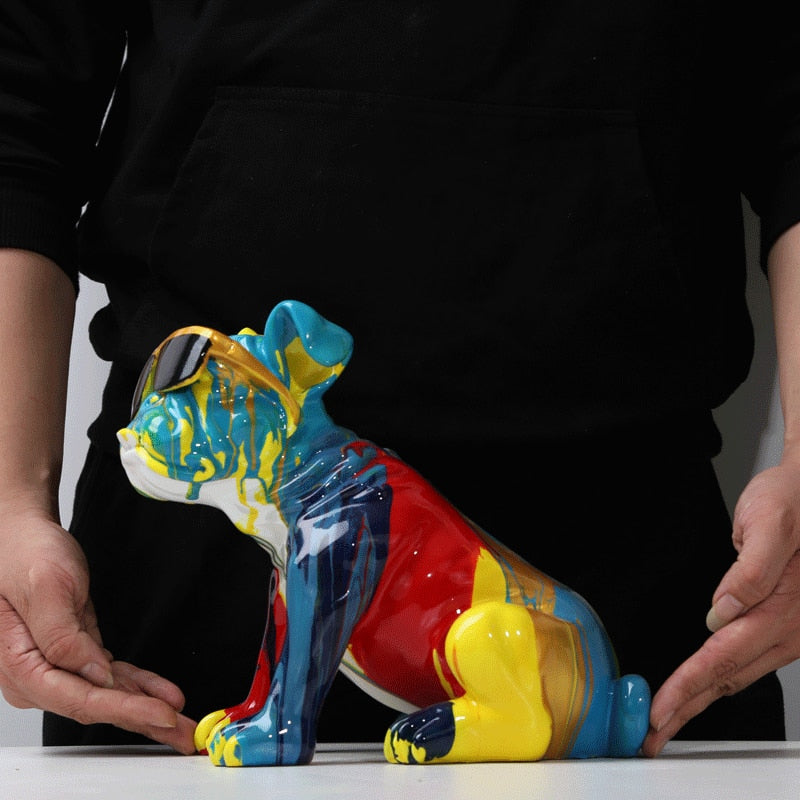 CORX Designs - Graffiti Bulldog Resin Statue - Review