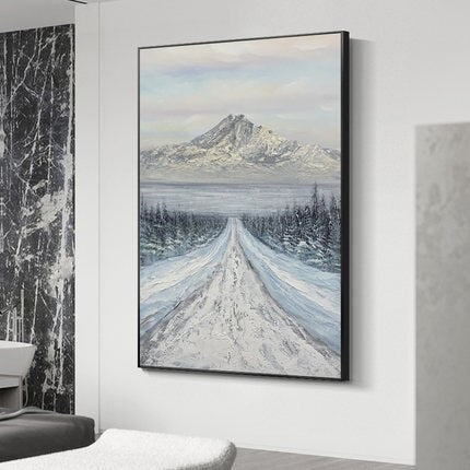 CORX Designs - Snow Mountain Landscape Canvas Art - Review