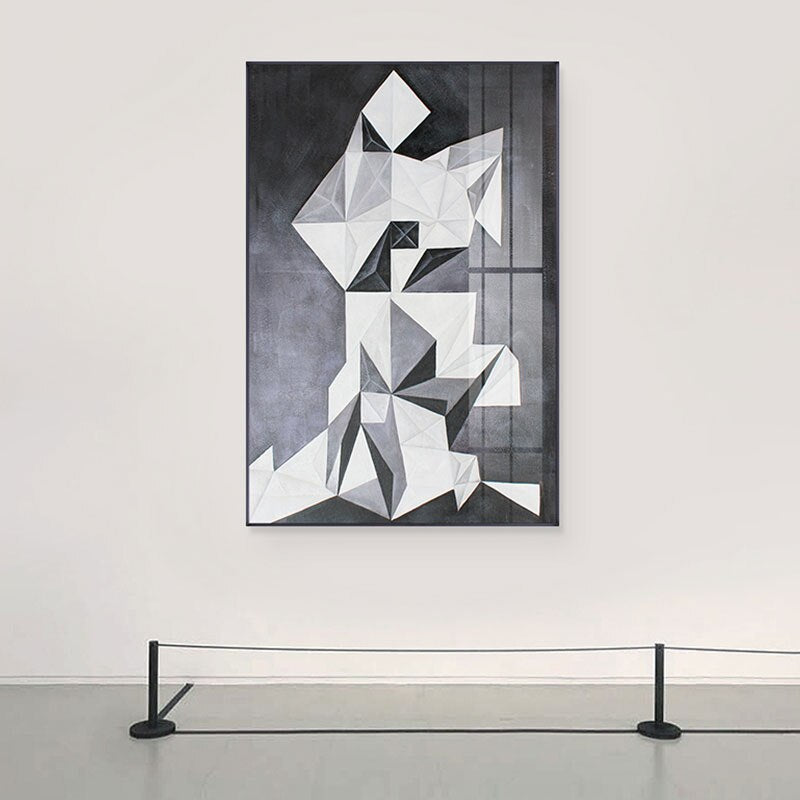 CORX Designs - Black and White Geometric Canvas Art - Review