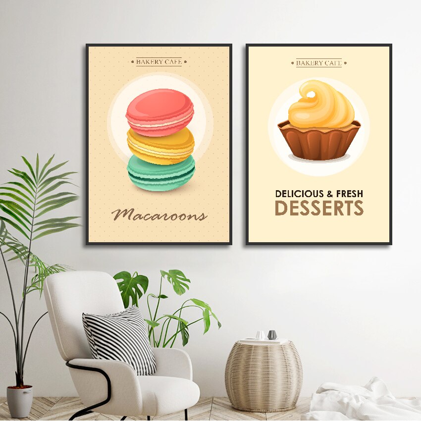 CORX Designs - Macaron Candy Cake Chocolate Canvas Art - Review