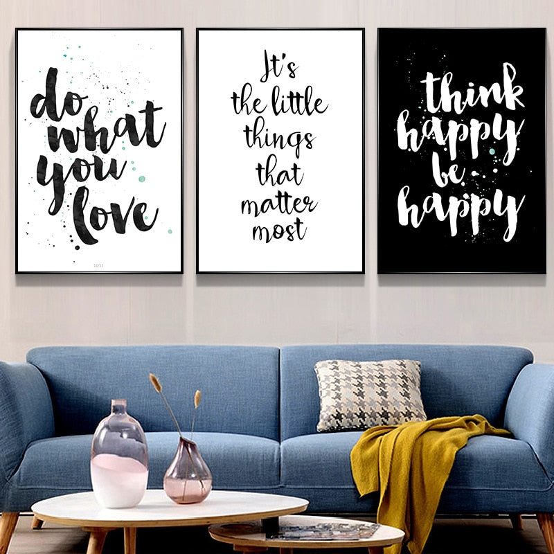 CORX Designs - Black and White Quote Canvas Art - Review