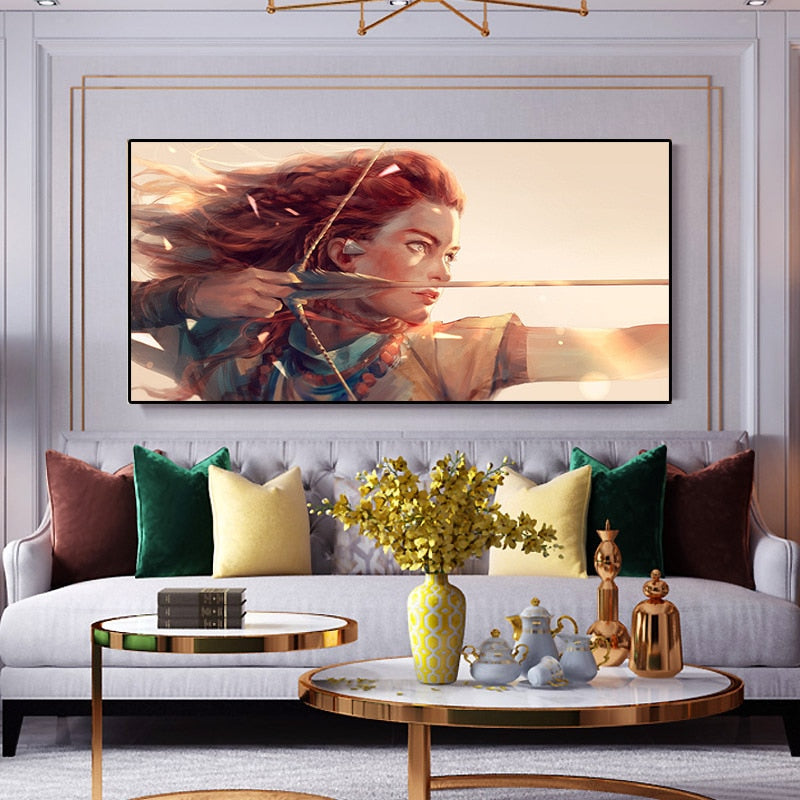 CORX Designs - Beautiful Archer Canvas Art - Review