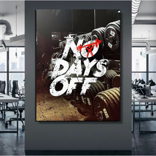 CORX Designs - Gym Bodybuilding Motivation Canvas Art - Review