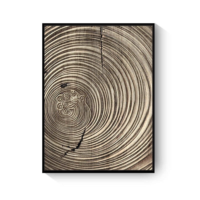 CORX Designs - Retro Black Gold Wood Art Canvas - Review