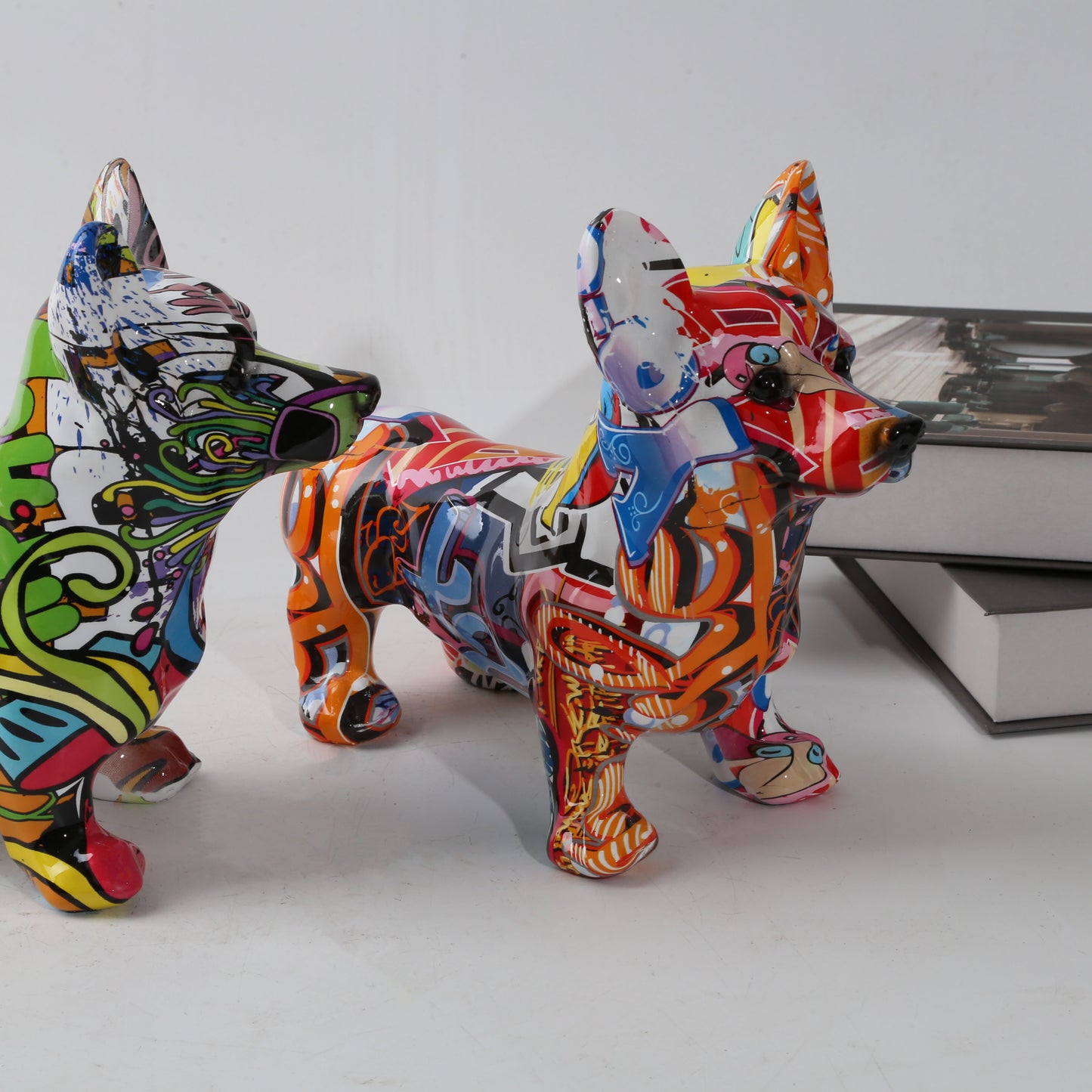 CORX Designs - Graffiti Corgi Resin Statue - Review