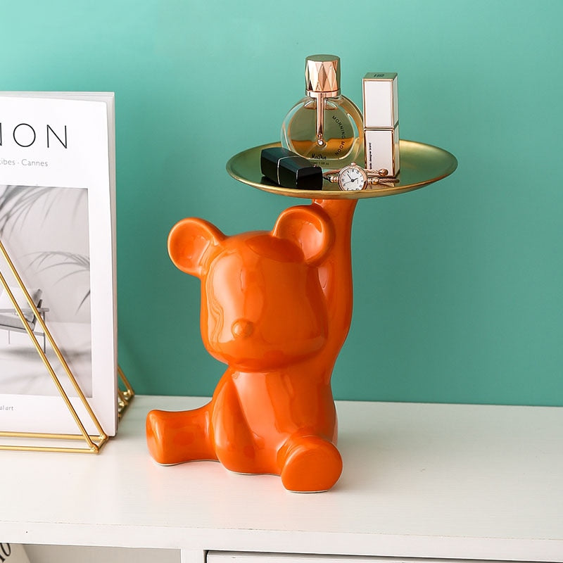 CORX Designs - Ceramic Bear Tray Statue - Review