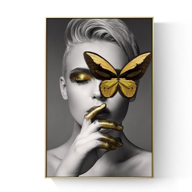 CORX Designs - Feather Woman Fashion Canvas Art - Review
