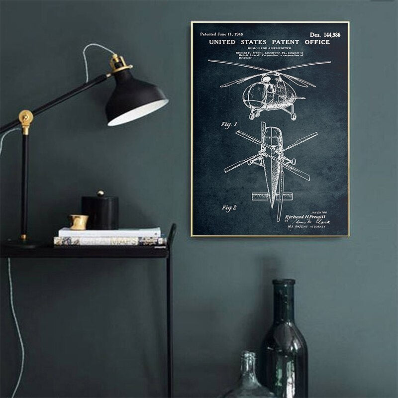 CORX Designs - Aircraft Anatomy Canvas Art - Review