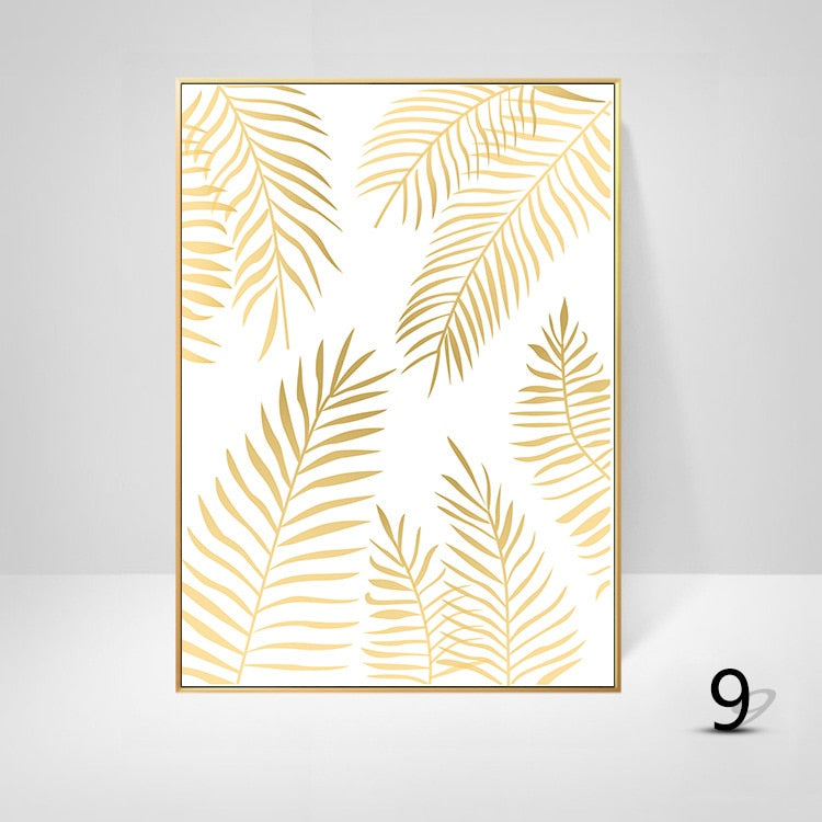 CORX Designs - Golden Pineapple Love Simple Letter Canvas Art - Review