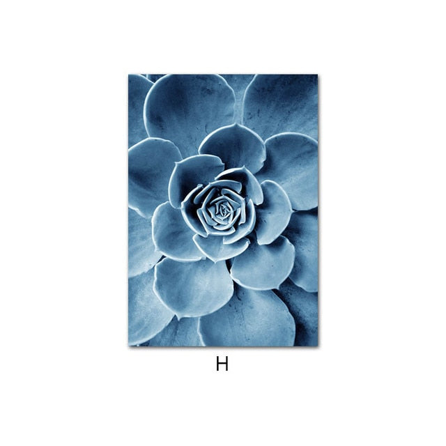 CORX Designs - Blue Plants And Flower Canvas Art - Review