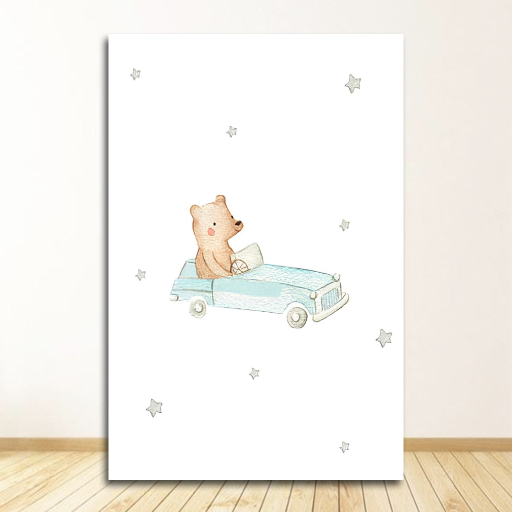 CORX Designs - Baby Boy & Girl Nursery Canvas Art - Review