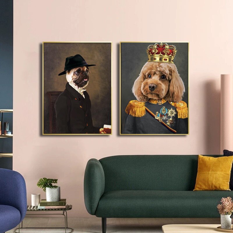 CORX Designs - Animal with Suit Canvas Art - Review