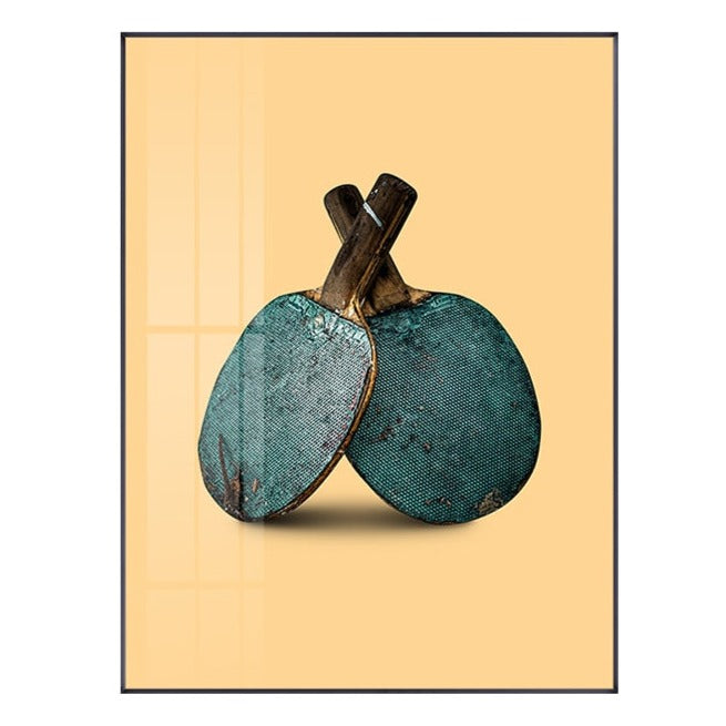 CORX Designs - Basketball Ring Shuttlecock Canvas Art - Review