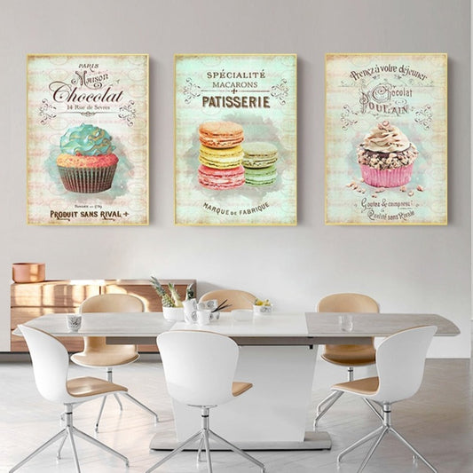 CORX Designs - Macaroon Cupcake Canvas Art - Review