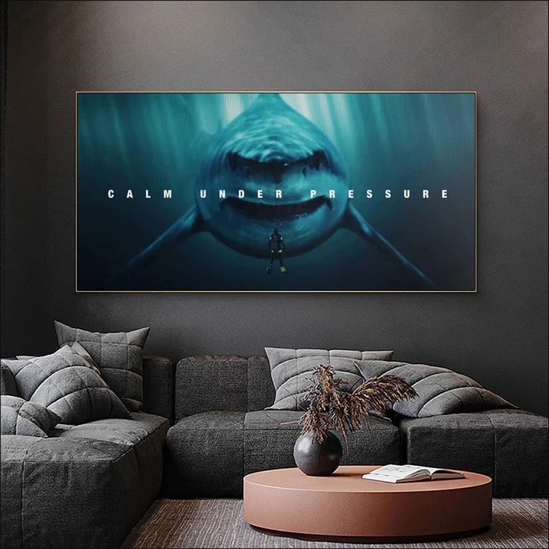 CORX Designs - Shark Motivational Canvas Art - Review