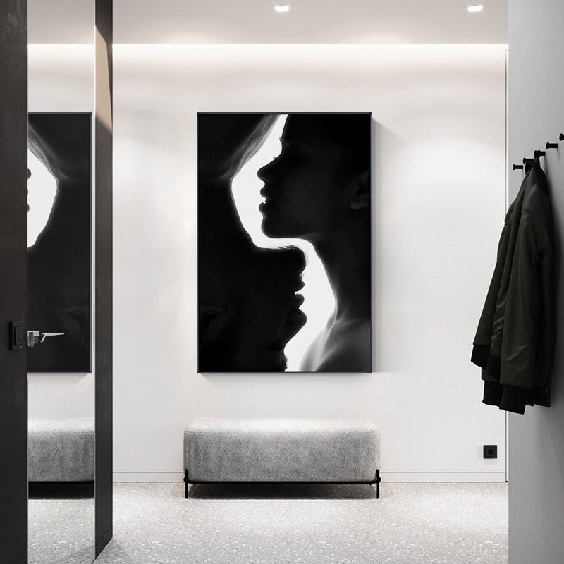 CORX Designs - Lovers Silhouette Canvas Art - Review