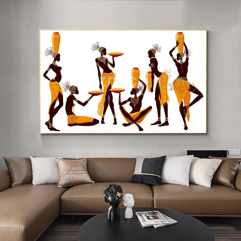CORX Designs - African Women Clay Pot on Head Canvas Art - Review