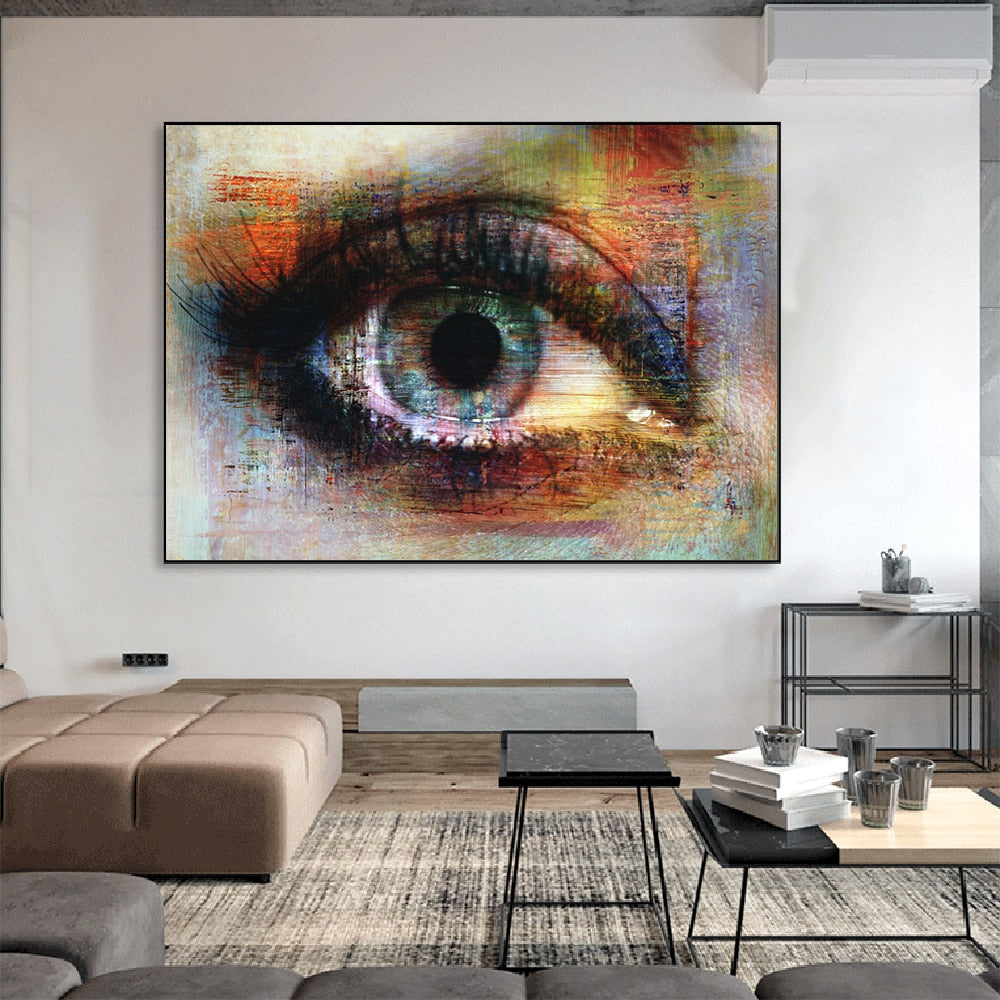 CORX Designs - Abstract Eye Canvas Art - Review