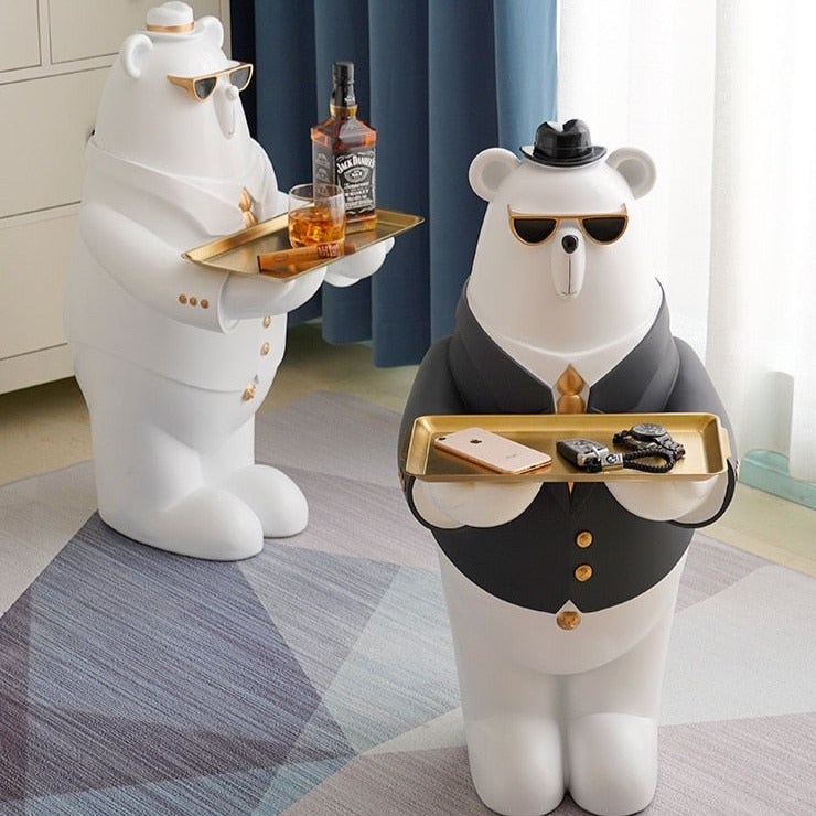 CORX Designs - Polar Bear in Suit Tray Large Statue - Review