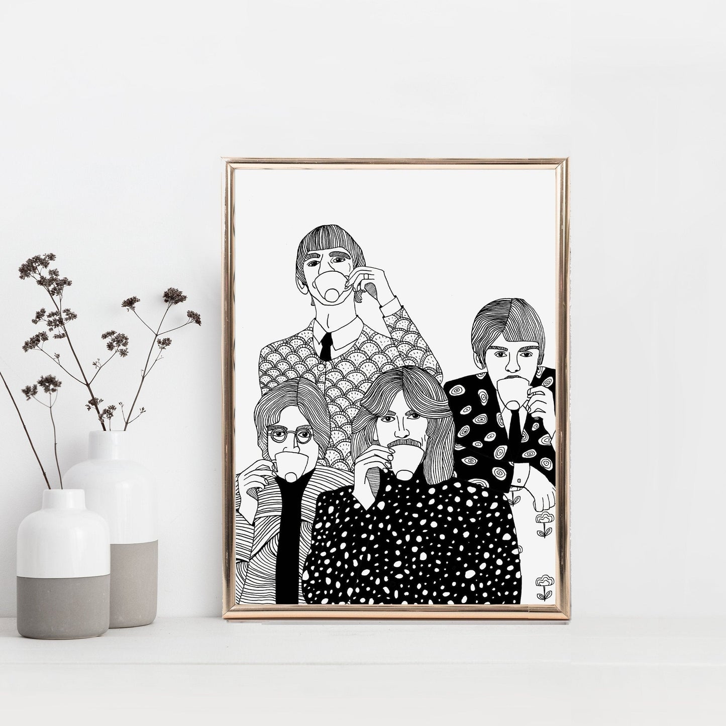 CORX Designs - Black and White Queen Band Canvas Art - Review